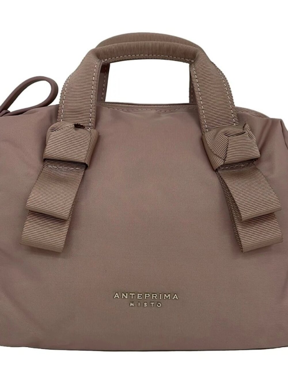 ANTEPRIMA MISTO Pink Beige Nylon Handbag